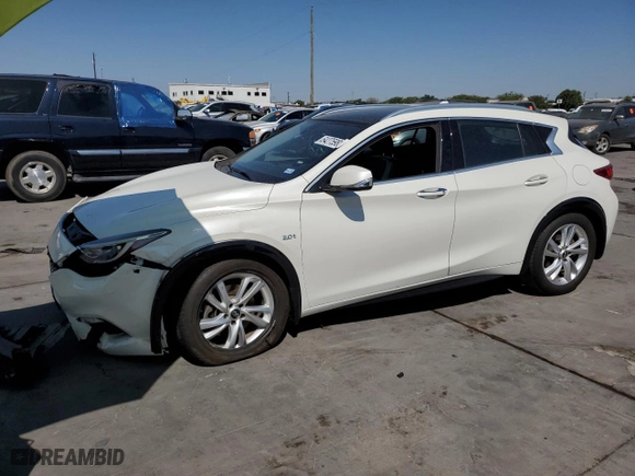 2019 Infiniti QX30 ESSENTIAL with VIN SJKCH5CP0KA011683, listed as a Copart auction lot 64275983 with 0 mi miles. Bid and sale history available at carsss.com. Image 1.