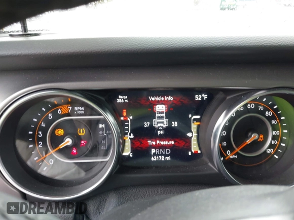 2021 Jeep Wrangler Unlimited Willys с VIN 1C4HJXDN4MW832099, выставлен на аукционе IAAI как лот 41994483 с пробегом 63 172 миль миль и . История ставок и продаж доступна на DreamBid. Изображение 7.