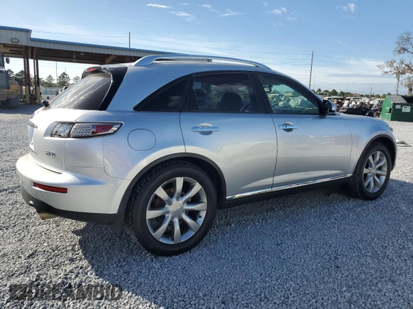 2008 Infiniti FX z VIN JNRAS08UX8X100115, wystawiony jako Copart lot #45333115 z przebiegiem 264 812 mil mil oraz Czysty tytuł • Clean title. Historia ofert i sprzedaży dostępna na DreamBid. Obrazek 3.