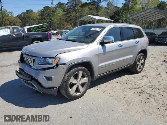 2015 Jeep Grand Cherokee Limited with VIN 1C4RJEBG2FC749854, listed as a Copart auction lot 50835475 with 189,570 mi miles and Salvage Title. Bid and sale history available at carsss.com. Image 1.