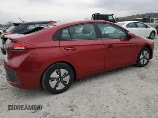 2022 Hyundai Ioniq Blue with VIN KMHC65LC0NU279881, listed as a Copart auction lot 51568455 with 34,248 mi miles and Salvage Title. Bid and sale history available at DreamBid. Image 3.