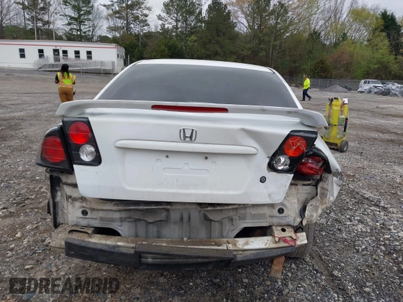 2004 Honda Civic VP with VIN 2HGES16334H611425, listed as a IAAI auction lot 41909272 with 196,304 mi miles. Bid and sale history available at carsss.com. Image 16.