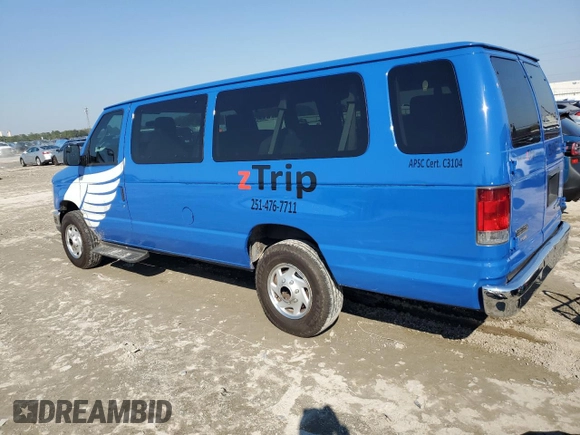 2014 Ford Econoline Passenger XL z VIN 1FBSS3BL8EDA81023, wystawiony jako Copart lot #46596125 z przebiegiem 571 472 mil mil oraz Czysty tytuł • Clean title. Historia ofert i sprzedaży dostępna na DreamBid. Obrazek 2.