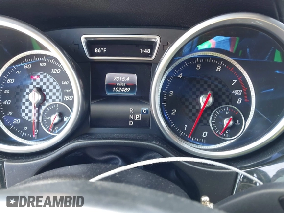 2017 Mercedes-Benz GLE 43 AMG with VIN 4JGED6EB3HA085540, listed as a IAAI auction lot 41821746 with 102,489 mi miles and . Bid and sale history available at DreamBid. Image 7.