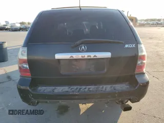 2004 Acura MDX with VIN 2HNYD18274H554179, listed as a Copart auction lot 72229024 with 0 mi miles and Salvage Title. Bid and sale history available at carsss.com. Image 6.