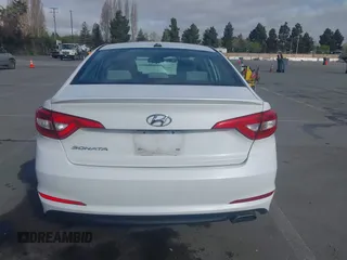 2016 Hyundai Sonata SE with VIN 5NPE24AF7GH345145, listed as a IAAI auction lot 41999228 with 76,917 mi miles and . Bid and sale history available at carsss.com. Image 15.