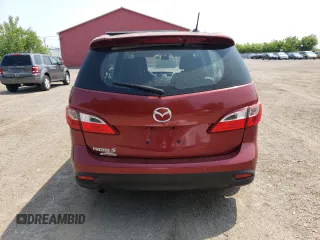 2014 Mazda 5 Grand Touring with VIN JM1CW2DL7E0168978, listed as a Copart auction lot 60662005 with 186,288 mi miles and Clean title. Bid and sale history available at DreamBid. Image 6.