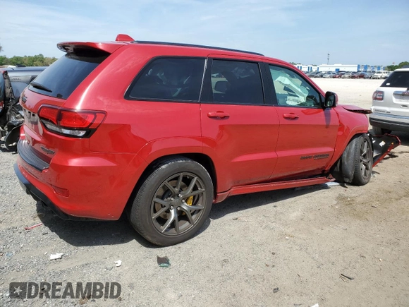 2020 Jeep Grand Cherokee Trackhawk with VIN 1C4RJFN93LC225854, listed as a Copart auction lot 51294664 with 8,043 mi miles and . Bid and sale history available at DreamBid. Image 3.