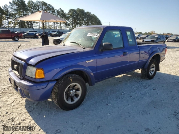 2004 Ford Ranger Edge with VIN 1FTYR14E64PB29345, listed as a Copart auction lot 75720564 with 260,475 mi miles and Salvage Title. Bid and sale history available at carsss.com. Image 1.