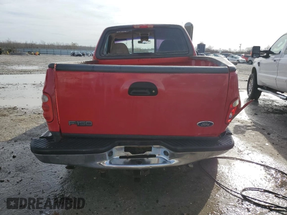 2002 Ford F-150 with VIN 2FTRF07W42CA68118, listed as a Copart auction lot 45151995 with 208,317 mi miles and Salvage title. Bid and sale history available at DreamBid. Image 6.