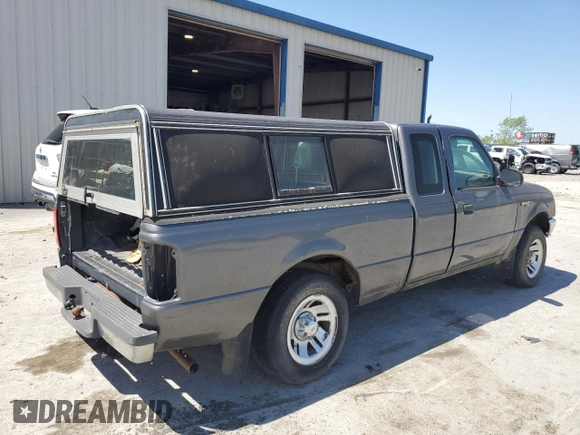 1999 Ford Ranger XL with VIN 1FTYR14VXXPA68148, listed as a Copart auction lot 51490594 with 166,889 mi miles and Salvage Title. Bid and sale history available at carsss.com. Image 3.