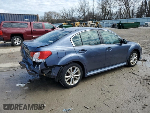 2014 Subaru Legacy with VIN 4S3BMCN64E3033200, listed as a Copart auction lot 53982855 with 201,753 mi miles and Non repairable. Bid and sale history available at DreamBid. Image 3.