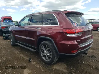 2020 Jeep Grand Cherokee Limited X z VIN 1C4RJFBG4LC152061, wystawiony jako Copart lot #58261805 z przebiegiem 11 769 mil mil oraz Szkoda całkowita • Salvage title. Historia ofert i sprzedaży dostępna na DreamBid. Obrazek 2.