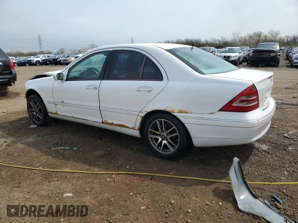 2001 Mercedes-Benz C 320 z VIN WDBRF64J41F032524, wystawiony jako Copart lot #54593195 z przebiegiem 108 126 mil mil oraz Szkoda całkowita • Salvage title. Historia ofert i sprzedaży dostępna na DreamBid. Obrazek 2.
