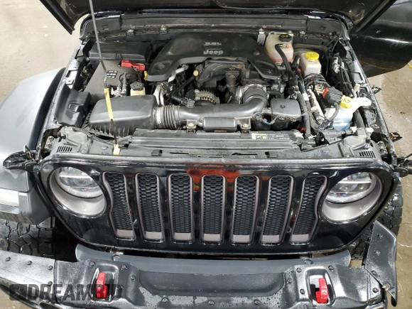 2018 Jeep Wrangler Unlimited Rubicon z VIN 1C4HJXFG4JW176917, wystawiony jako Copart lot #50387035 z przebiegiem 112 687 mil mil oraz Czysty tytuł • Clean title. Historia ofert i sprzedaży dostępna na DreamBid. Obrazek 13.