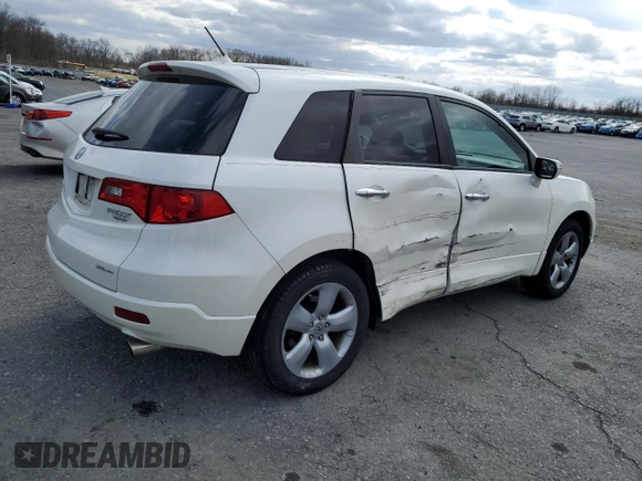 2009 Acura RDX Technology z VIN 5J8TB18549A008060, wystawiony jako Copart lot #50881085 z przebiegiem 101 968 mil mil oraz Szkoda całkowita • Salvage title. Historia ofert i sprzedaży dostępna na DreamBid. Obrazek 3.