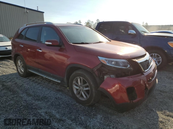 2014 Kia Sorento LX with VIN 5XYKT4A61EG436318, listed as a Copart auction lot 50628305 with 169,726 mi miles and Salvage Title. Bid and sale history available at carsss.com. Image 4.