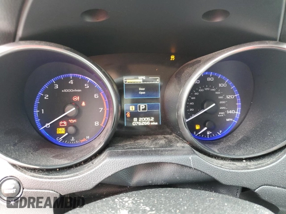 2016 Subaru Outback 2.5i Premium with VIN 4S4BSAEC6G3279549, listed as a Copart auction lot 49883945 with 76,266 mi miles and Salvage Title. Bid and sale history available at carsss.com. Image 9.