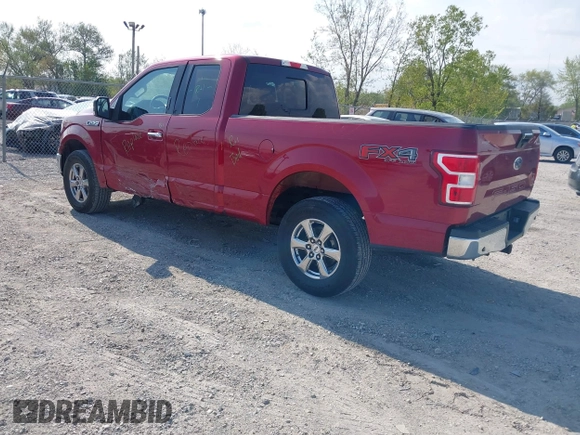 2018 Ford F-150 XL z VIN 1FTFX1E53JFA58683, wystawiony jako IAAI lot #42178662 z przebiegiem 93 190 mil mil oraz . Historia ofert i sprzedaży dostępna na DreamBid. Obrazek 3.