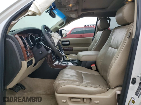 2008 Toyota Sequoia Platinum with VIN 5TDZY67A18S013172, listed as a Copart auction lot 44374215 with 260,701 mi miles and Salvage Title. Bid and sale history available at carsss.com. Image 7.