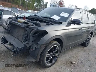2019 Ford Expedition Max Limited with VIN 1FMJK2AT3KEA64957, listed as a IAAI auction lot 41034934 with 62,199 mi miles and . Bid and sale history available at DreamBid. Image 2.