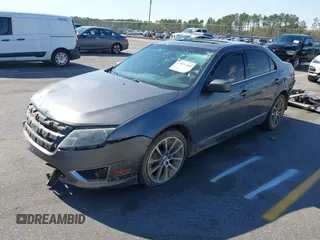 2010 Ford Fusion SEL with VIN 3FAHP0JG4AR165129, listed as a IAAI auction lot 41871968 with 171,211 mi miles. Bid and sale history available at carsss.com. Image 2.