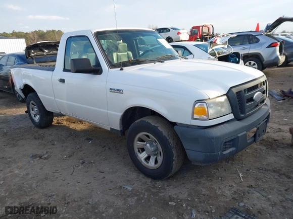 2007 Ford Ranger XL with VIN 1FTYR10D67PA02614, listed as a IAAI auction lot 41416593 with 281,449 mi miles. Bid and sale history available at carsss.com. Image 1.