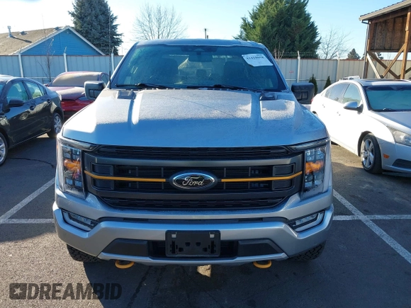 2023 Ford F-150 XL with VIN 1FTEW1E87PFA92353, listed as a IAAI auction lot 41418058 with 13,668 mi miles. Bid and sale history available at carsss.com. Image 12.