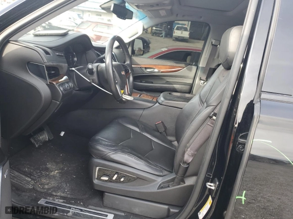 2016 Cadillac Escalade ESV Premium Collection with VIN 1GYS4JKJ2GR285616, listed as a Copart auction lot 84703844 with NaN miles and Salvage Title. Bid and sale history available at carsss.com. Image 7.