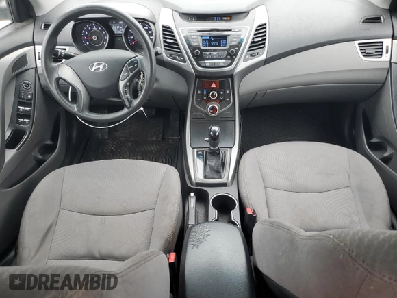 2015 Hyundai Elantra SE with VIN 5NPDH4AE6FH550732, listed as a Copart auction lot 54188165 with 181,705 mi miles and Clean Title. Bid and sale history available at carsss.com. Image 8.
