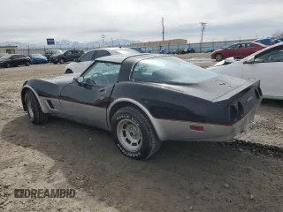 1981 Chevrolet Corvette with VIN 1G1AY8761BS408237, listed as a Copart auction lot 49886275 with 50,978 mi miles and Clean Title. Bid and sale history available at carsss.com. Image 2.