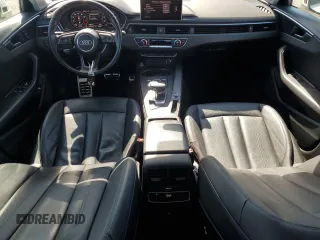 2017 Audi A4 Premium Plus with VIN WAULNAF47HN022894, listed as a Copart auction lot 46657725 with 136,691 mi miles and Salvage Title. Bid and sale history available at carsss.com. Image 8.