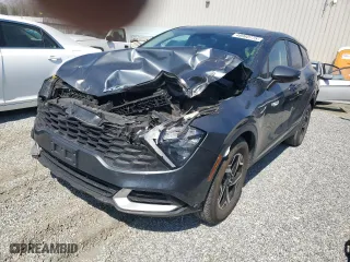 2023 Kia Sportage LX with VIN KNDPU3AF4P7078113, listed as a Copart auction lot 48960775 with 52,801 mi miles and Salvage Title. Bid and sale history available at carsss.com. Image 1.