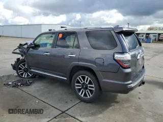 2021 Toyota 4Runner Limited with VIN JTEKU5JR3M5877545, listed as a Copart auction lot 49005505 with 105,372 mi miles and Salvage title. Bid and sale history available at DreamBid. Image 2.