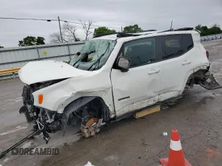 2018 Jeep Renegade Latitude z VIN ZACCJBBB1JPJ37980, wystawiony jako Copart lot #55950665 z przebiegiem 103 027 mil mil oraz Nie do naprawy • Non repairable. Historia ofert i sprzedaży dostępna na DreamBid. Obrazek 1.