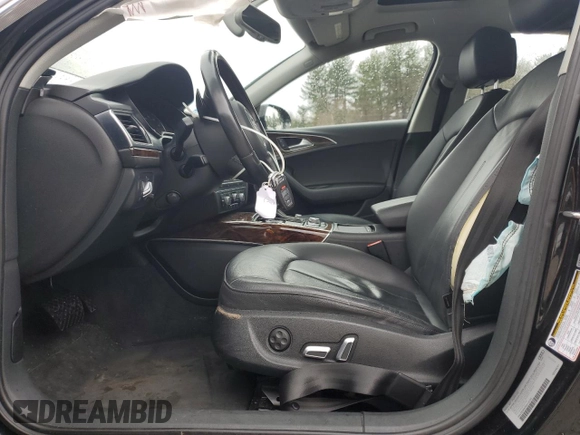 2016 Audi A6 2.0T Premium Plus with VIN WAUGFAFC7GN119131, listed as a Copart auction lot 48465895 with 95,257 mi miles and Salvage Title. Bid and sale history available at carsss.com. Image 7.