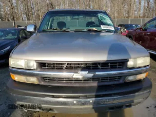 1999 Chevrolet Silverado 1500 LS with VIN 1GCEK14T7XZ160859, listed as a Copart auction lot 84849844 with 210,899 mi miles and Salvage Title. Bid and sale history available at carsss.com. Image 5.