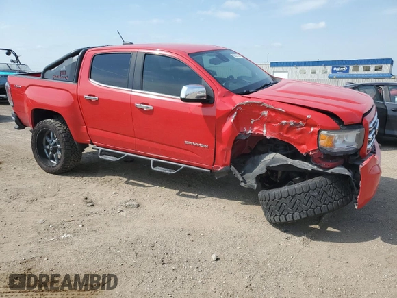 2016 GMC Canyon 4WD SLT with VIN 1GTG6DE34G1160359, listed as a Copart auction lot 69891914 with 0 mi miles and Salvage Title. Bid and sale history available at carsss.com. Image 4.