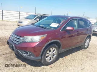 2014 Honda CR-V EX-L with VIN 5J6RM3H71EL026265, listed as a IAAI auction lot 41890835 with 120,104 mi miles and . Bid and sale history available at carsss.com. Image 2.