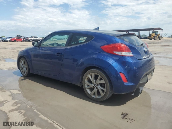 2016 Hyundai Veloster with VIN KMHTC6AD5GU265715, listed as a Copart auction lot 54388985 with 161,631 mi miles and Clean Title. Bid and sale history available at carsss.com. Image 2.