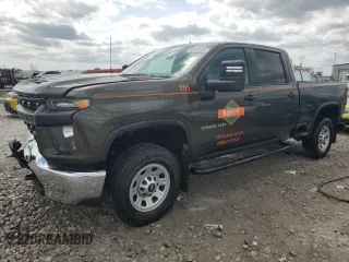 2023 Chevrolet Silverado 3500HD Work Truck with VIN 1GC4YSE75PF159678, listed as a Copart auction lot 65063784 with 34,408 mi miles and Salvage Title. Bid and sale history available at carsss.com. Image 1.