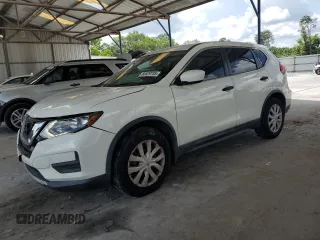 2017 Nissan Rogue SV with VIN 5N1AT2MN7HC793297, listed as a Copart auction lot 60029735 with 107,580 mi miles and Clean title. Bid and sale history available at DreamBid. Image 1.
