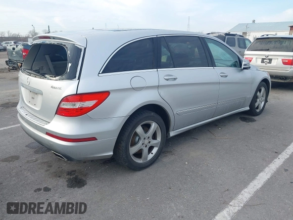 2011 Mercedes-Benz R with VIN 4JGCB6FE7BA118312, listed as a IAAI auction lot 41445696 with 228,925 mi miles. Bid and sale history available at carsss.com. Image 4.