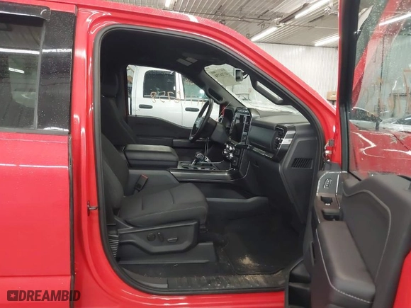 2023 Ford F-150 XL with VIN 1FTEW1EP1PKF53349, listed as a IAAI auction lot 41716758 with 12,428 mi miles. Bid and sale history available at carsss.com. Image 5.