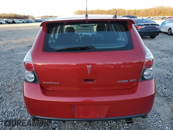 2009 Pontiac Vibe GT with VIN 5Y2SR67059Z407568, listed as a Copart auction lot 87123094 with 174,746 mi miles and Clean Title. Bid and sale history available at carsss.com. Image 6.