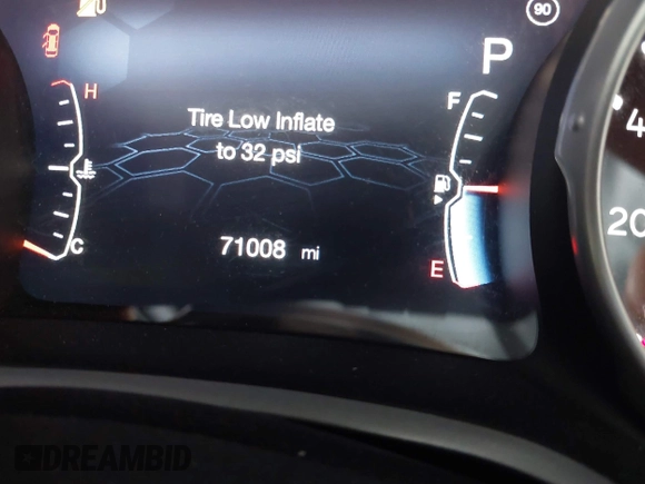 2018 Jeep Compass Altitude with VIN 3C4NJDBB5JT259158, listed as a IAAI auction lot 41752829 with 71,008 mi miles and . Bid and sale history available at carsss.com. Image 15.