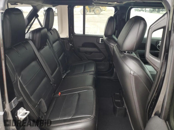 2020 Jeep Wrangler Unlimited Sahara with VIN 1C4HJXEG9LW337590, listed as a Copart auction lot 59197125 with 57,733 mi miles and Salvage title. Bid and sale history available at DreamBid. Image 11.