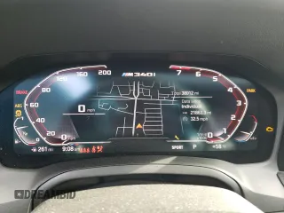 2020 BMW 3 Series M340i with VIN 3MW5U7J05L8B44054, listed as a Copart auction lot 50531364 with 38,012 mi miles and Salvage Title. Bid and sale history available at carsss.com. Image 9.
