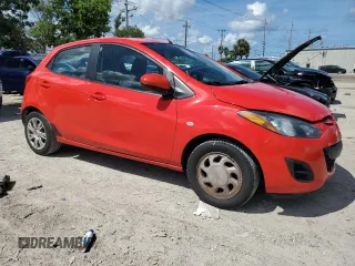 2014 Mazda 2 Sport with VIN JM1DE1KY8E0172702, listed as a Copart auction lot 69766954 with 170,078 mi miles and Salvage Title. Bid and sale history available at carsss.com. Image 4.