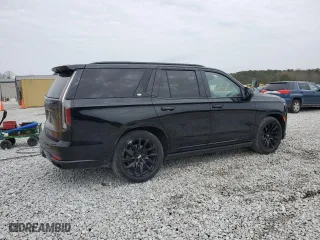 2021 Cadillac Escalade Sport Platinum with VIN 1GYS4GKL9MR266464, listed as a Copart auction lot 44326515 with 45,464 mi miles and Salvage Title. Bid and sale history available at carsss.com. Image 3.